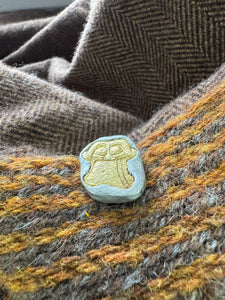 Saxon brooch fragment viking trading weight