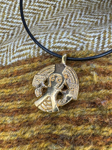 Saxon Ravens Pendant from Dorset