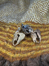 Load image into Gallery viewer, Mari Lwyd Horse skull Pendant