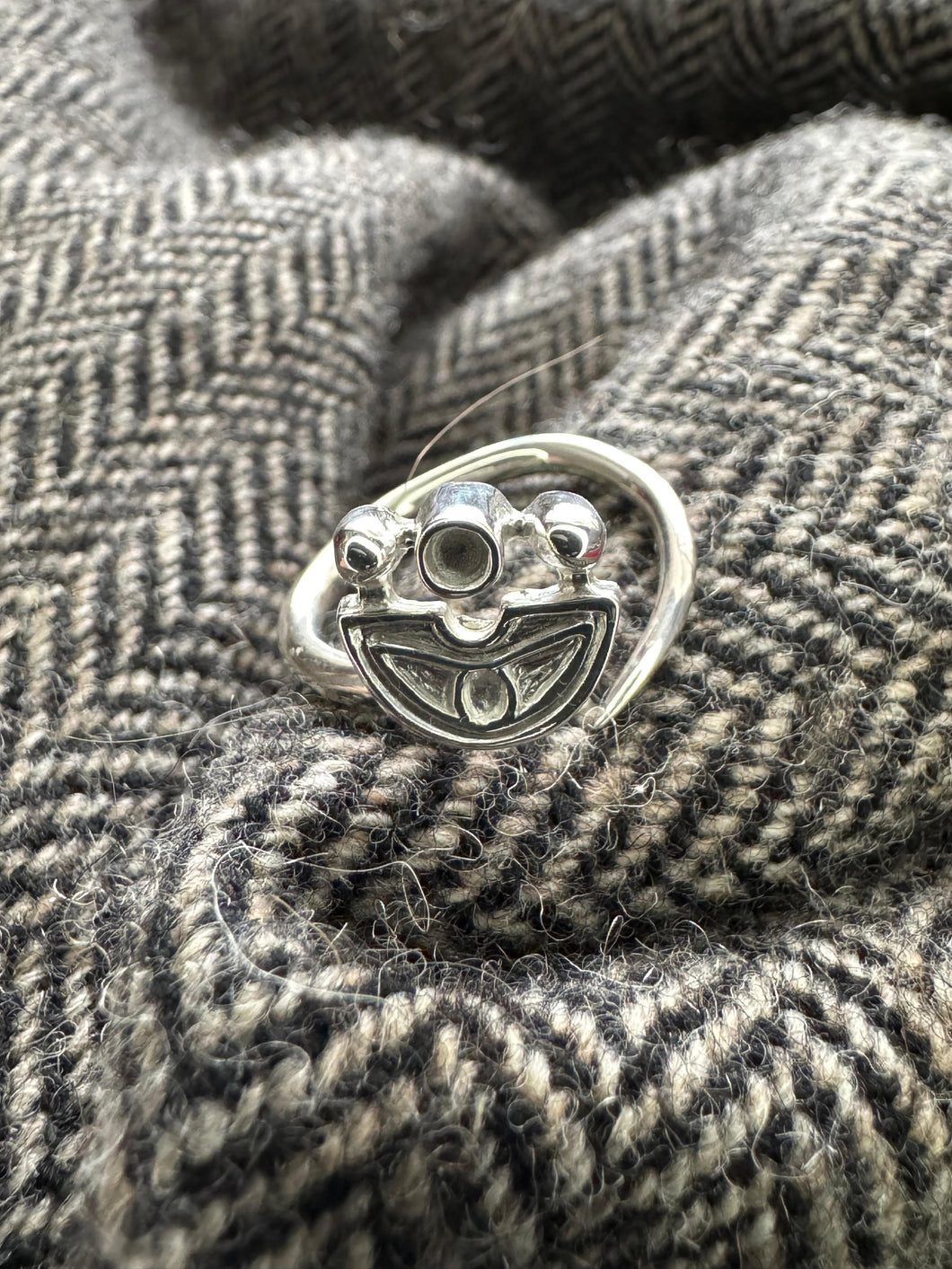 Iron Age Hand Pin Ring