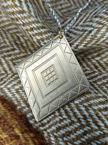 Bush Barrow Lozenge Pendant in Bronze, Sterling Silver, or Gold