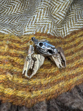 Load image into Gallery viewer, Mari Lwyd Horse skull Pendant