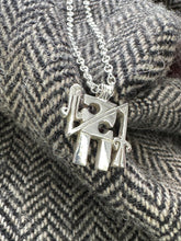 Load image into Gallery viewer, Tyrie Raven Stone symbol pendant
