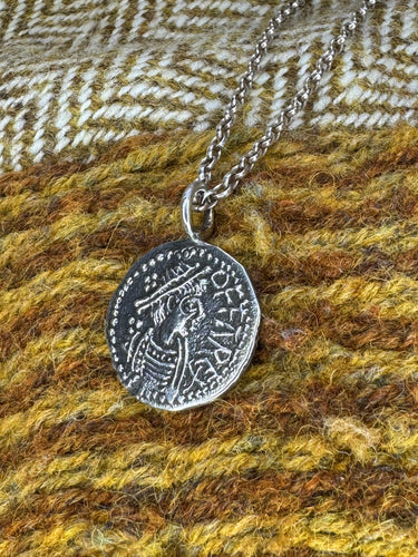 Offa Hammered Coin Pendant