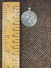 Load image into Gallery viewer, Large Aberlemno Pictish Stone Swirl Pendant