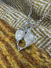 Load image into Gallery viewer, Pictish Heart Pendant in Sterling Silver