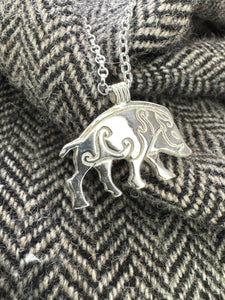 Pictish boar pendant