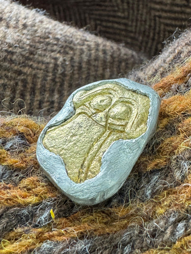 Saxon brooch fragment viking trading weight