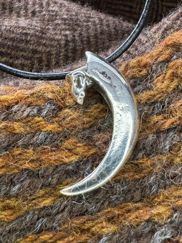 Silver Eagle talon pendant