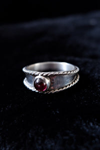 Intricate Sterling Silver Rings with Gemstones