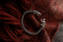 Load image into Gallery viewer, Scottish Lion Headed Braided Bracelet or torc