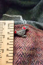 Load image into Gallery viewer, Anglo Saxon Zoomorphic Bird Pendant with Enamel
