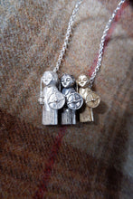 Load image into Gallery viewer, Harby Viking Valkyrie Pendant in Silver, Bronze, or Gold Plated
