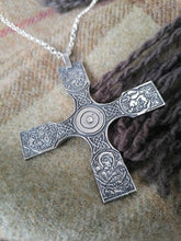 Load image into Gallery viewer, Galloway Hoard Pectoral Cross in Sterling Silver or Bronze - Miniature