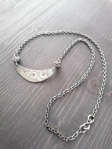 Gaulcross hoard Pictish Pendant in Hallmarked Sterling Silver - based on a find in Aberdeenshire