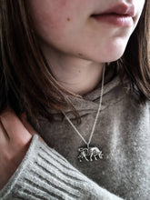 Load image into Gallery viewer, Burghead Bull Pictish Pendant in Sterling Silver