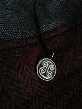 Load image into Gallery viewer, Skinnet Pictish stone symbol in sterling silver.
