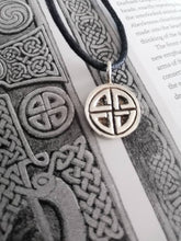 Load image into Gallery viewer, Pictish symbol pendant from Skinnet Cross slab in Caithness. Sterling silver