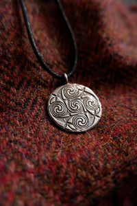 Celtic Pendant Based on a Symbol from the Book of Kells