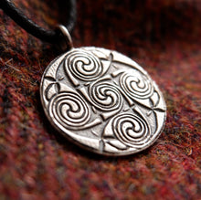 Load image into Gallery viewer, Celtic Pendant Based on a Symbol from the Book of Kells
