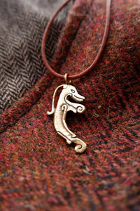 Pictish Beast Pendant in silver