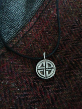 Load image into Gallery viewer, Pictish symbol pendant from Skinnet Cross slab in Caithness. Sterling silver