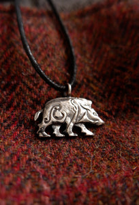 Pictish boar pendant