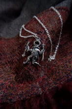 Load image into Gallery viewer, Norse Spear dancer pendant in Sterling silver - Woden?