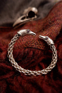 Morrigan's Crows - Twisted Wire Arm Ring