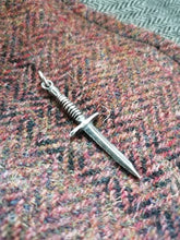 Load image into Gallery viewer, Commando Dagger Pendant in Sterling Silver