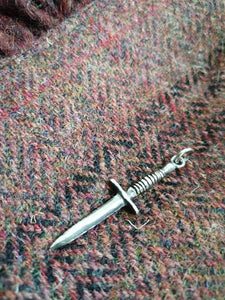 Commando Dagger Pendant in Sterling Silver