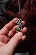 Load image into Gallery viewer, Galloway Hoard Dog Pendant in Sterling Silver